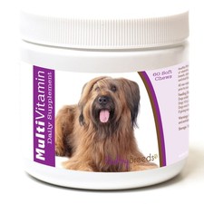 Healthy Breeds 60 Ct Dog Multivitamin Soft Chews Daily Nutritional Supplement