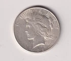 1922 P SAN FRANCISCO PEACE ONE DOLLAR 90% SILVER UNITED STATES AMERICA $1 .00