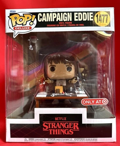 Funko Pop! Deluxe: Stranger Things - Campaign Eddie - Target Exclusive #1477