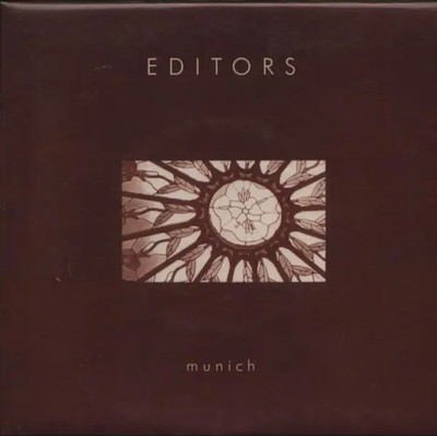 Editors Munich Vinyl Single 7inch NEAR MINT Kitchenware