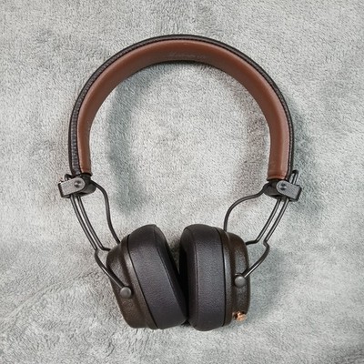 Marshall Major IV Headphones Brown Wireless Bluetooth On-Ear Audio