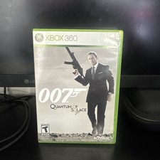 James Bond 007: Quantum of Solace Xbox 360, 2008 Complete Tested Working