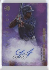 2021 Bowman Inception Fuchsia Foil 12/75 Gilberto Jimenez #PA-GJ Auto 0b2