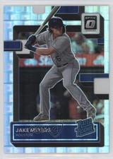 2022 Panini Donruss Optic Rated Rookie Pandora Prizm 67/99 Jake Meyers #47 0q3