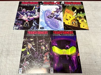 Transformers Sins of the Wreckers  #1-5 (2016) FULL RUN Lot 5 Issues VF/NM IDW