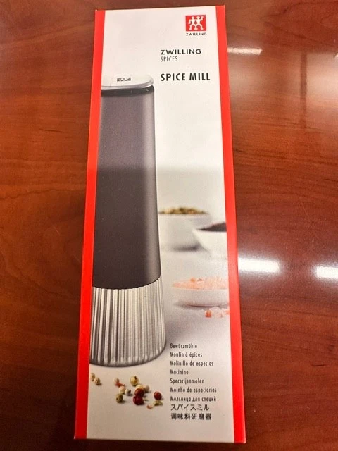 ZWILLING Spices Upside-Down Manual Spice Mill - 1 unit GRAY ORIGINAL ZWILLING
