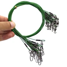 20pcs Fishing Wire Leaders Heavy Duty Fishing Stainless Steel Wire Leaders 15