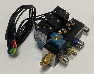 AUTOMATED EQUIPMENT MANIFOLD 3 VALVE AFD-280 or AFD-280U Air Manifold PN 202582
