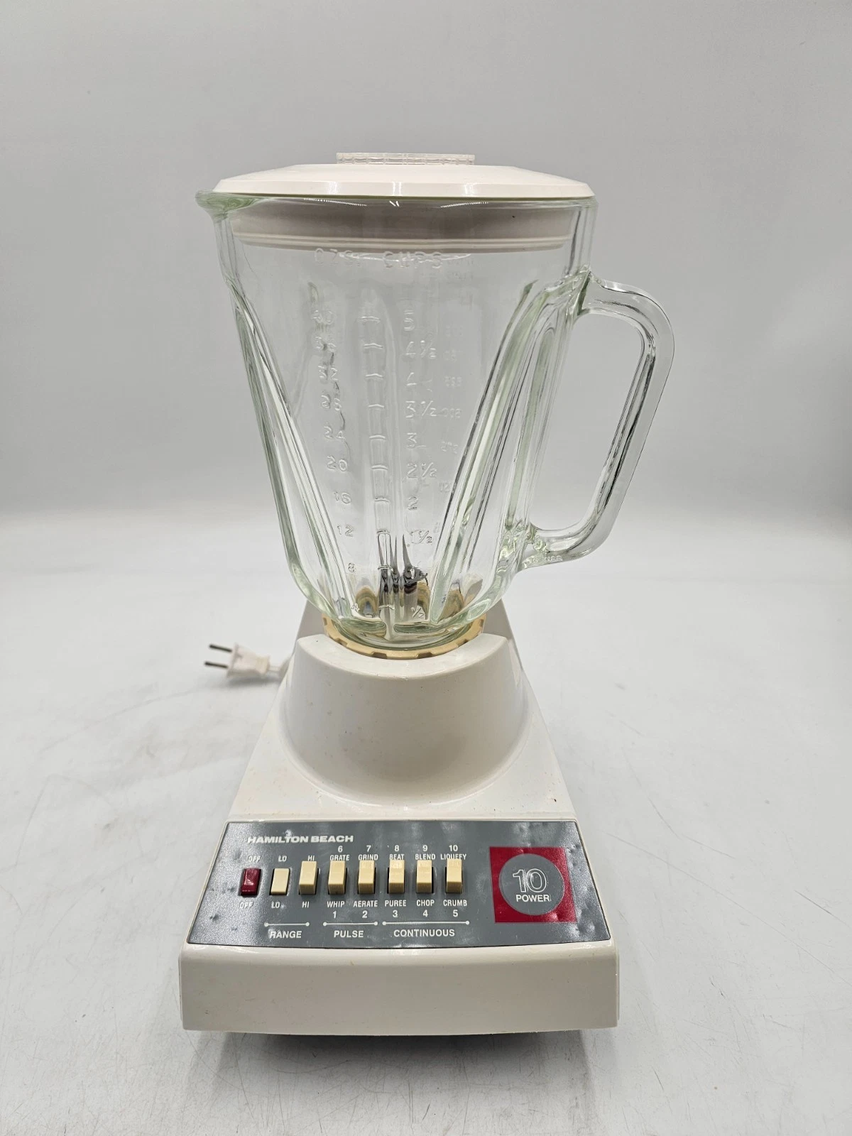 Vintage Hamilton Beach 10 Speed Blender #609-4 Glass Tested & Works!
Opens in a new window or tab