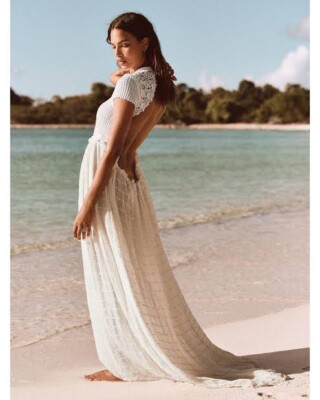 knee length dresses for ladies Serenity Maxi Dress main image 1