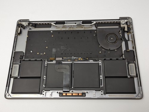 MacBook Pro 15" 2018 2019 A1990 Teclado Estuche Superior Apoyamanos Batería Reino Unido Gris espacial - Imagen 16 de 35