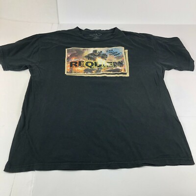 Halo Shirt Men's Extra Extra Large Black Welcome To Requiem 2015 Gamer Tee