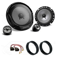 Kenwood Lautsprecher FüR VW Golf V / 5 2003-2008 Heck Hinten 2-Wege 300W #Adgr