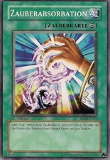 SD6-DE027 Zauberabsorbation 1 Aufl a Structure Deck Spellcasters Judgment