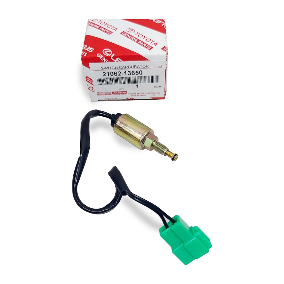 Electroválvula de acelerador de carburador 21062-13650 apta para Toyota KF50 5K 7K Foto 3 de 4