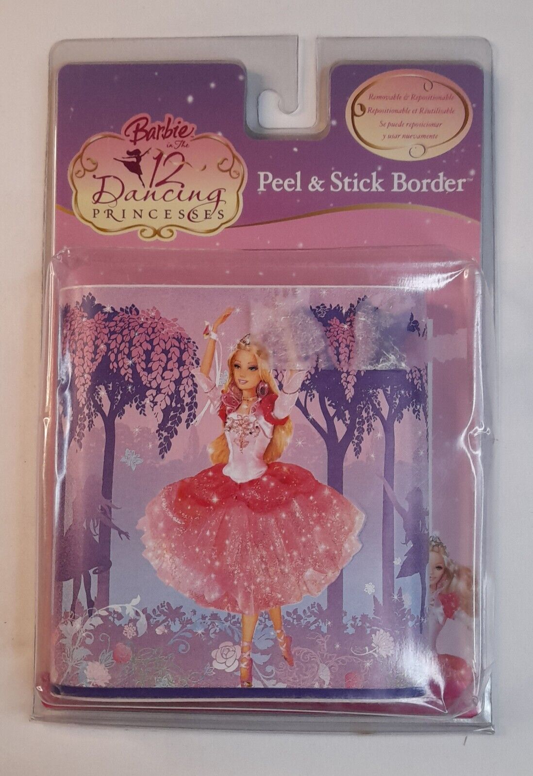 Barbie 12 Dancing Princesses Peel & Stick Wall Border Wallpaper Decoration  NEW | eBay