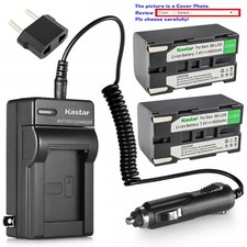 Kastar Battery AC Charger for Samsung SB-L320 Samsung VP-L800 VP-L800U VPL800