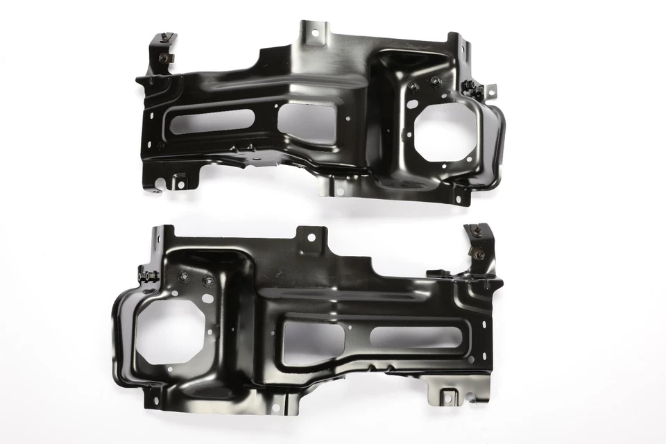 Juego de soportes de parachoques para Chevrolet Silverado 2500 HD 2015-2019 2 piezas delanteros diestros y diestros Foto 4 de 4