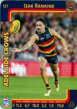 2025 Adelaide Crows AFL TeamCoach Card - Izak Rankine