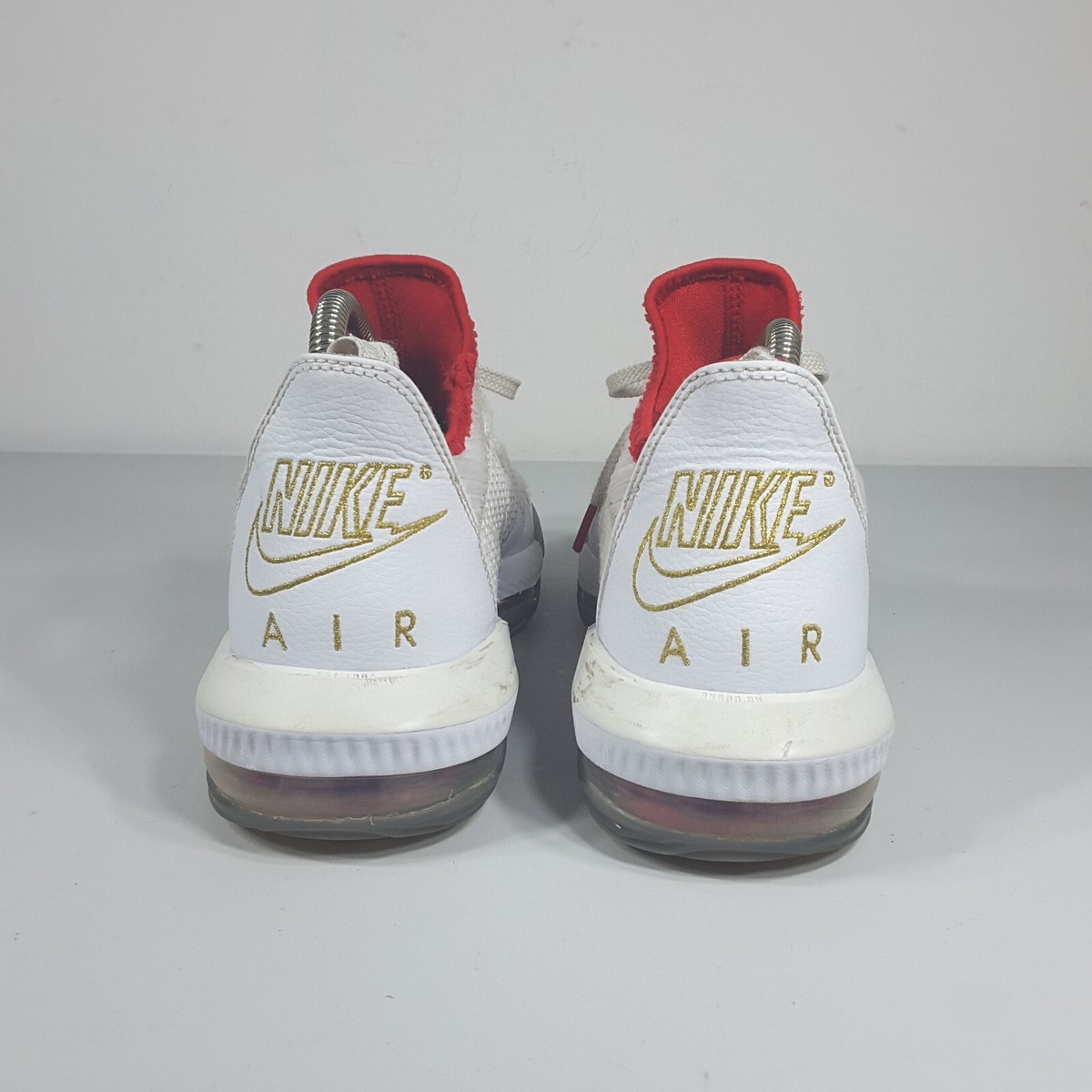 Nike Air Lebron XVI 16 C12668-100 White Low Draft Day Basketball Shoes Size 8 Nike Air Lebron XVI 16 C12668-100 White Low Draft Day  main image 3
