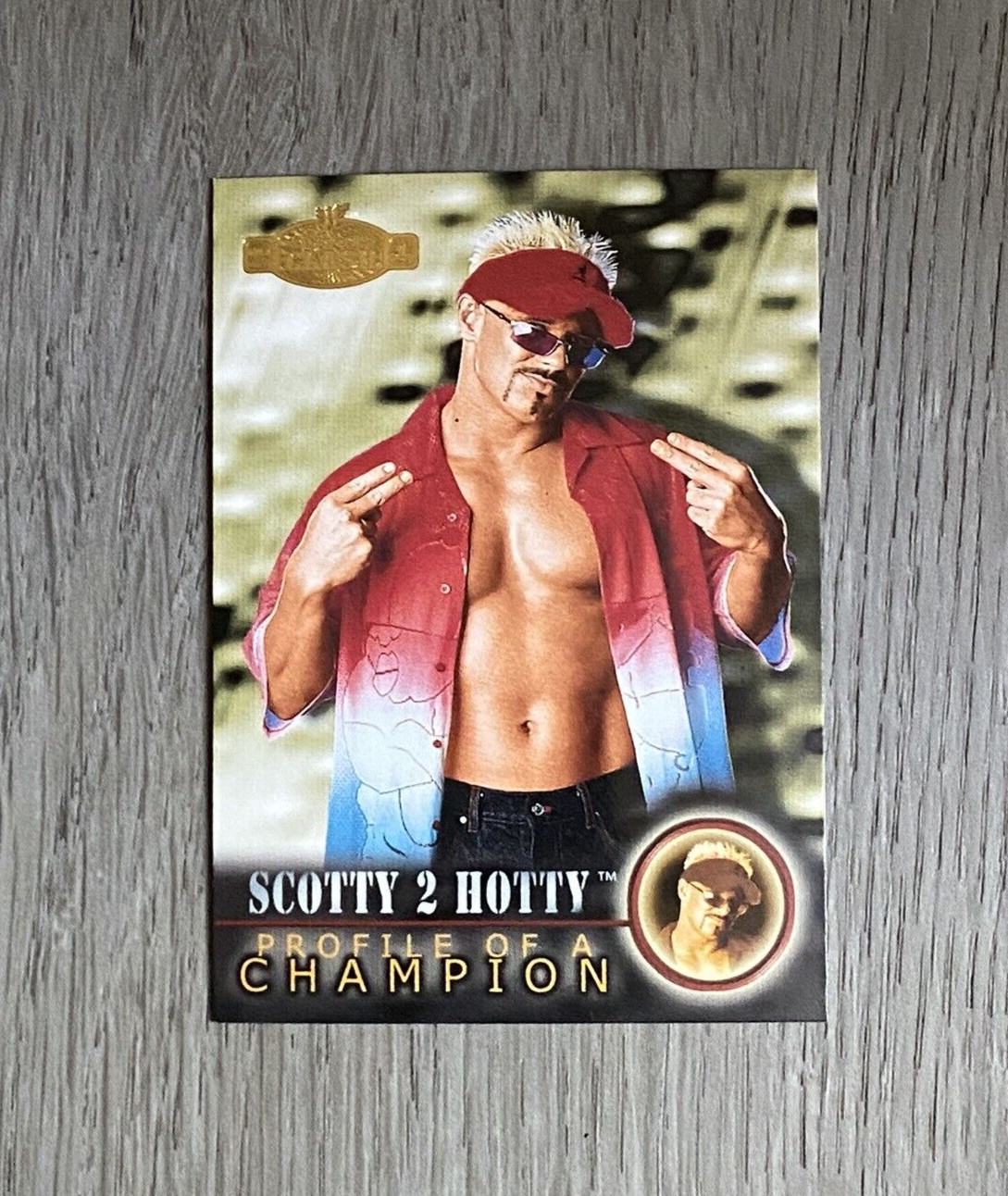 2001 WWF Fleer  Championship Clash Profiles | Scotty 2 Hotty | #55