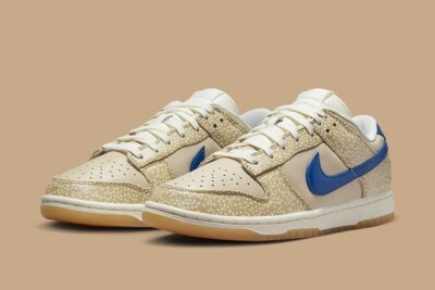 Nike Dunk Low Montreal Bagel Sesame Blue Jay Size 12M US (DZ4853-200)