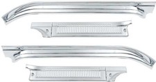 Oer Aluminum Sill Plate Set For 1973-1977 Chevy And Gmc Pickup Trucks