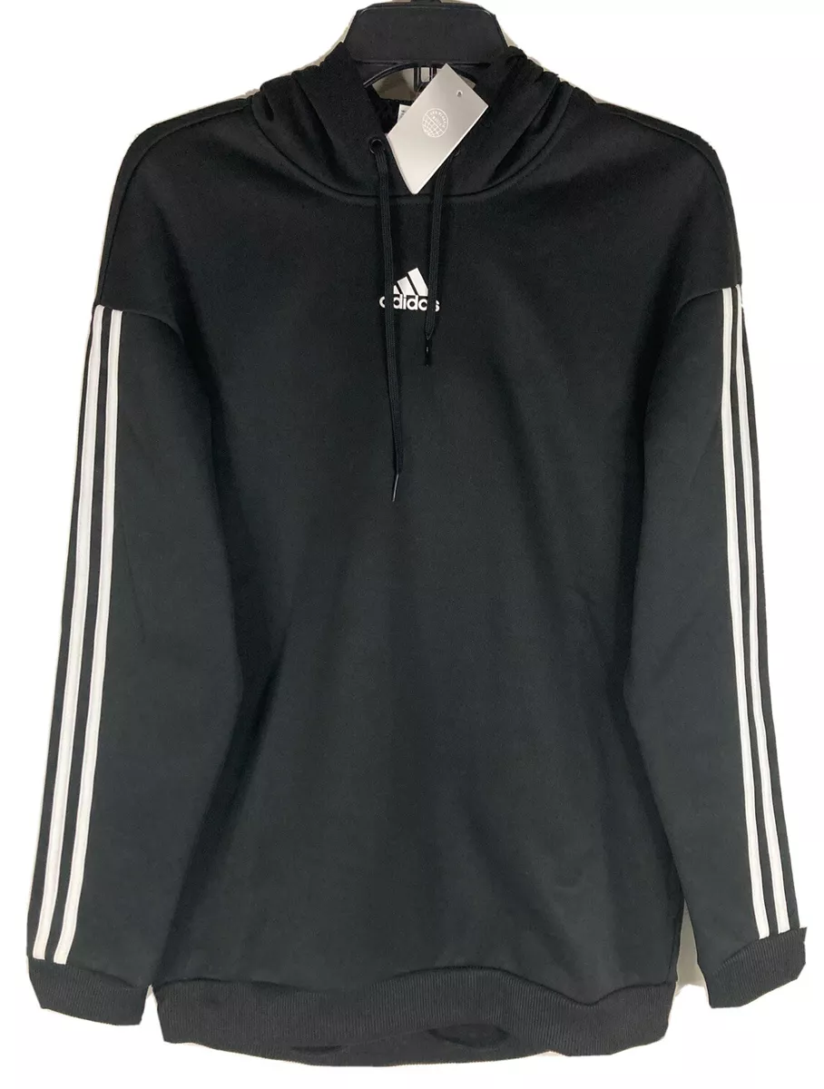 Women\'s Adidas Gear Up Hoody Sweatshirt Small NWT $60 Black / White | eBay