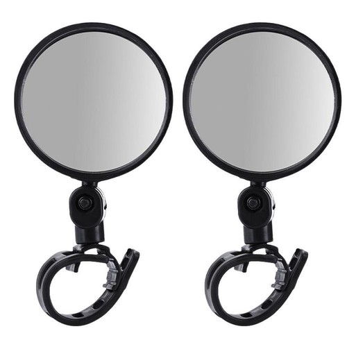 Bicycle Rearview Mirror Wide Angle ConvexMirror Bicycle Mirror C6I9 B6J6 - Picture 4 of 14