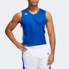 ADIDAS Team N3XT Prime Basketball Jersey Royal Blue Men’s Size Large FR9424 $35
