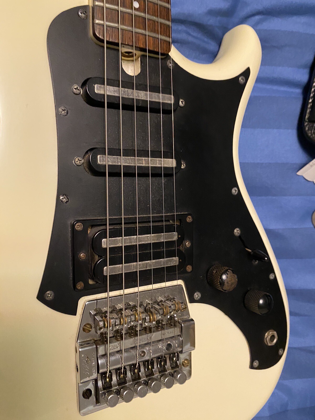 1986 ARIA PRO II KNIGHT WARRIOR ELECTRIC GUITAR W/KAHLER MATSUMOKU JAPAN W/Case eBay