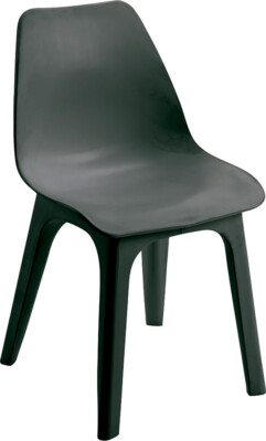 IPAE PROGARDEN Sedie da Giardino EOLO Esterno Plastica Antracite