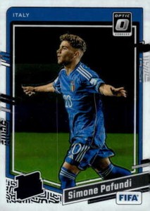 SIMONE PAFUNDI RC 2023-24 Donruss Optic #198 Rated ROOKIE FIFA Soccer  ID:102756