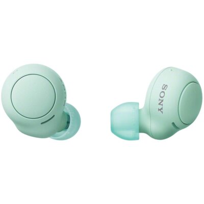 SONY WF-C500 ワイヤレスイヤホン ミントグリーン Sony WF-C500 Fully Wireless Earbuds Lightweight Small 0.2 oz (5.4