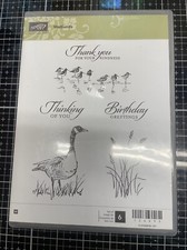 USED UNUSED STAMPIN UP  THANK YOU FOR YOUR KINDNESS  STAMP SET