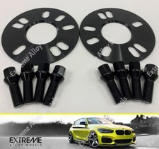 ALU SPURVERBREITERUNG 5mm passend für Peugeot 1007 205 206 207 208 306 4X108 65,1 + Schrauben