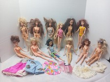 Lote De 12 Muñecas REPARACIÓN Barbie De Colección Mattel Barbie, Simba, Totsy, Disney Toy Thing