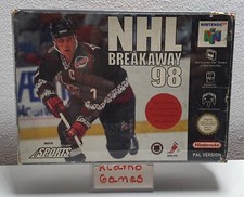 Thumbnail of ebay&reg; auction 394236947788 | NHL BREAKAWAY 98     N64 (Nintendo 64) OVP+Anleitung   C5940