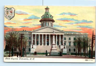 Postcard State Capitol COLUMBIA S.C