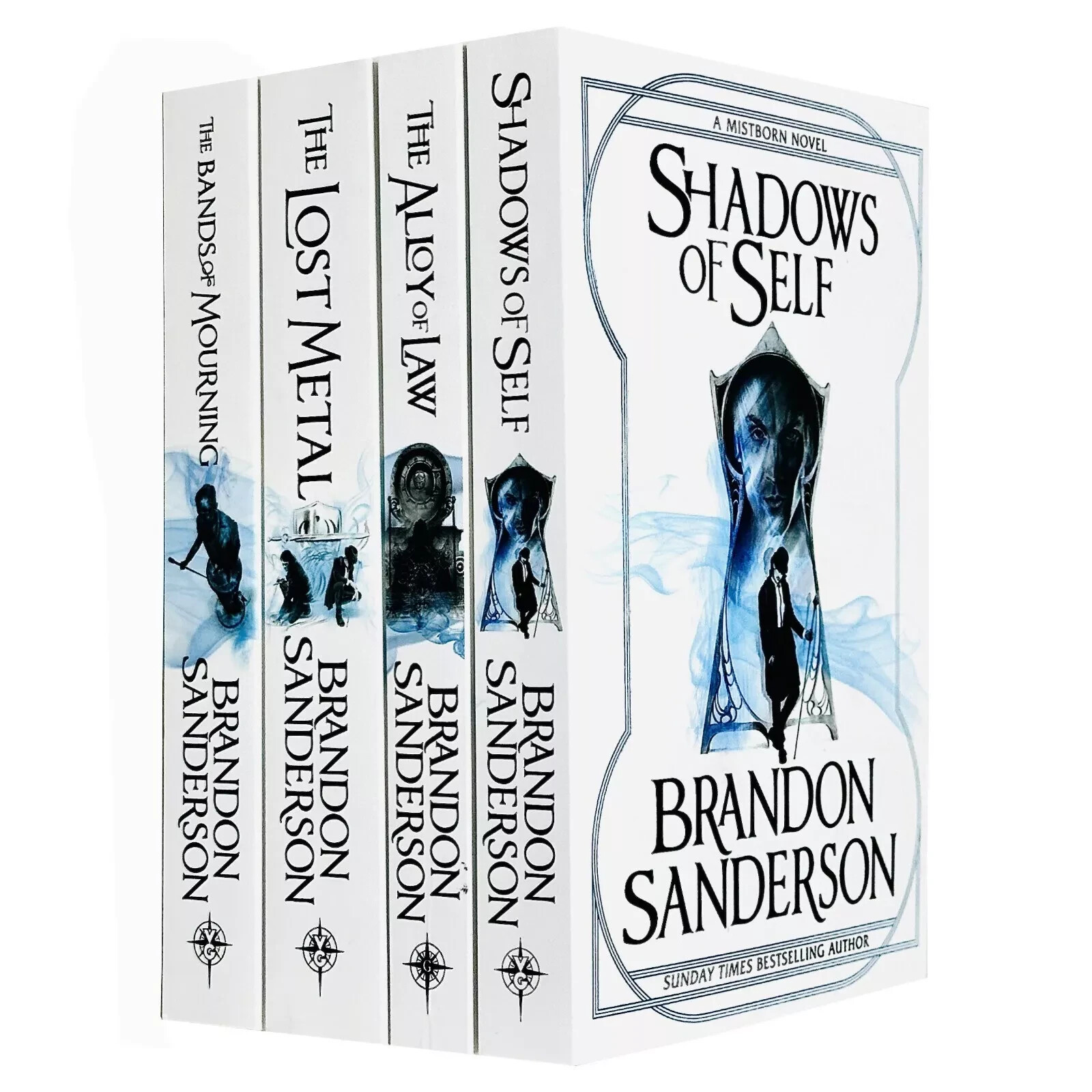 Brandon Sanderson Unisex Mistborn Series 4 Books Collection Set (The Alloy Of Law, Shadows Of Self, The Bands Of Mourning & The Lost Metal) - Image 7