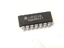 3 Pieces LM324N DIP-14 Low Power Quad Op-Amp IC BY MOTOROLA