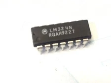 3 Pieces LM324N DIP-14  Low Power Quad Op-Amp IC BY MOTOROLA