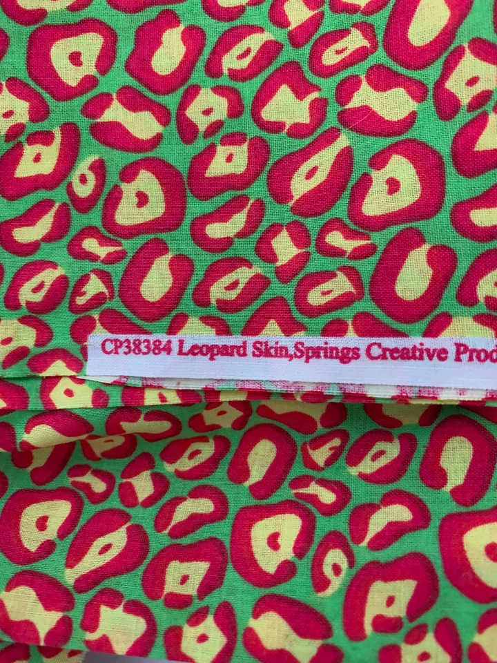 SPRINGS CREATIVE CP38384 Leopard Sky Cotton fabric 42" x 2 yards NEW - Image 2 of 3