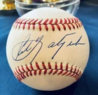 Carl Yazstremski Autographed Rawlings Official American League Baseball