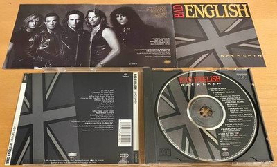 BAD ENGLISH - ''BACKLASH'' - RARE US MELODIC METAL/AOR CD 1991