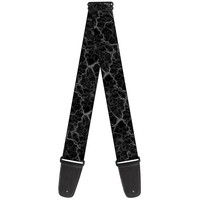 Guitar Strap - Marble Black/Charcoal Gray (Us Import) Acc Neu