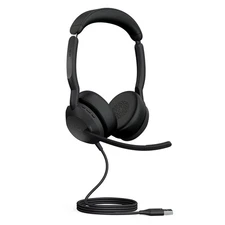 Jabra Evolve2 50 Wired Stereo Headset Air Comfort Technology, Noise-cancelling M