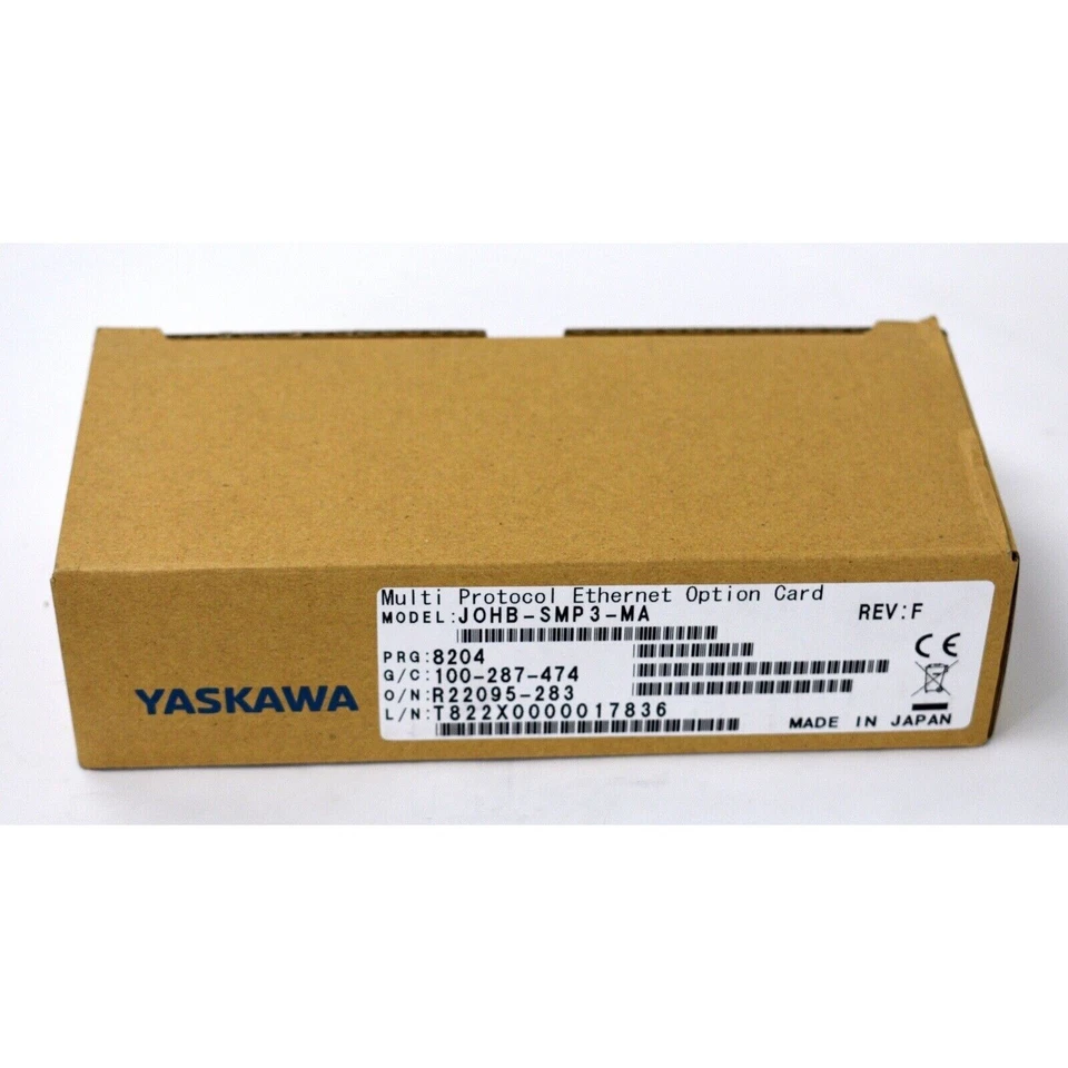 YASKAWA JOHB-SMP3-MA NEW IN BOX JOHBSMP3MA Multi Protocol Ethernet Option Card - Image 3 of 4