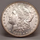 1880-S Morgan Dollar BU UNC Scuffy Beauty
