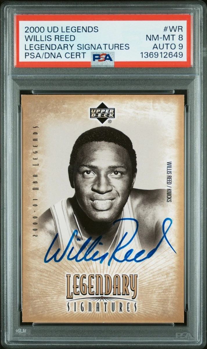 willis reed legendary auto nba カード Basketball Trading Cards Willis Reed Sports Autographed for sale